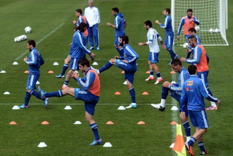 latihan fisik pemain sepak bola